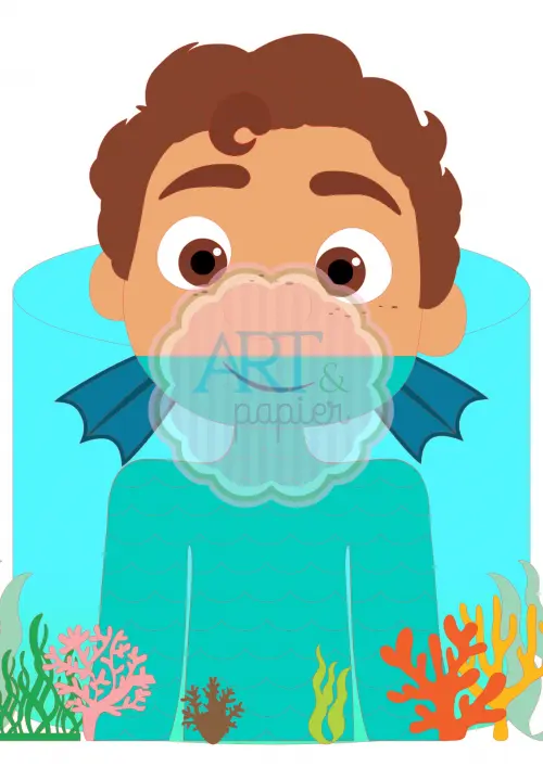 Arquivo de corte topo de bolo Luca