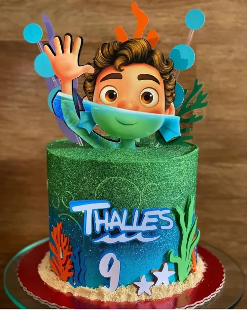 Arquivo de corte topo de bolo Luca