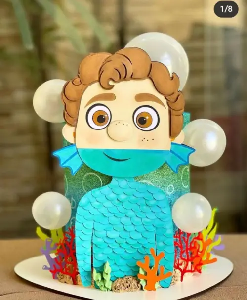 Arquivo de corte topo de bolo Luca