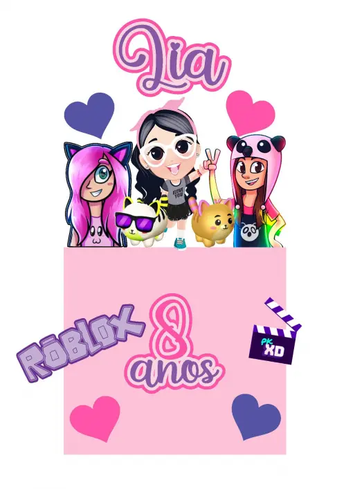 Arquivo de corte topo de bolo Luluca