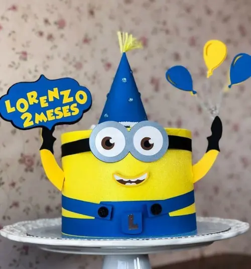 Arquivo de corte topo de bolo Minions