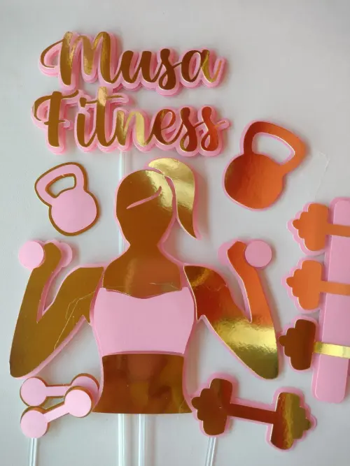 Arquivo de corte topo de bolo Academia