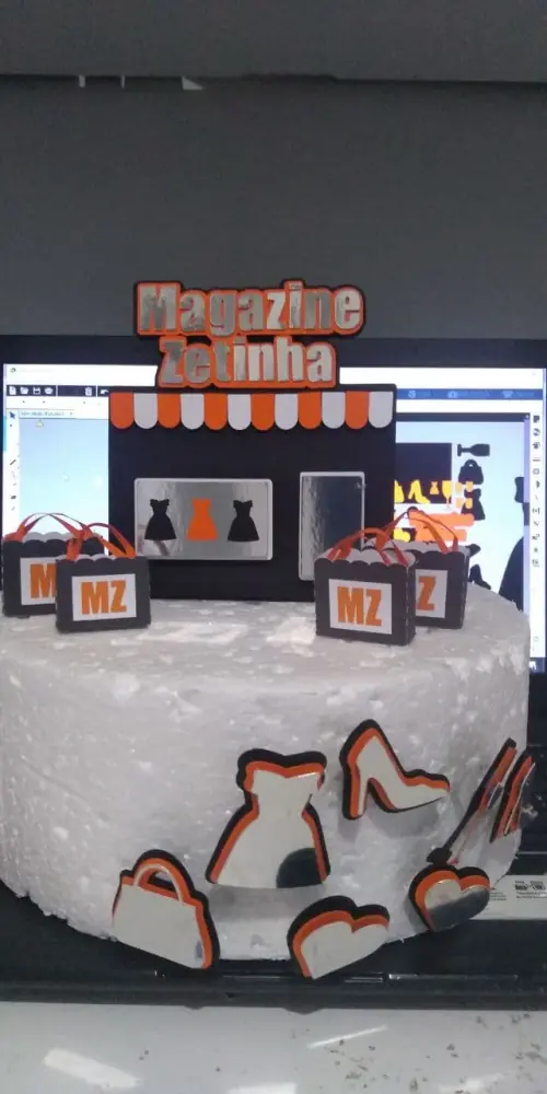 Arquivo de corte topo de bolo Loja