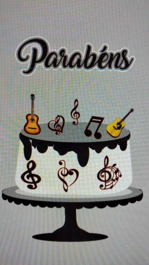 Arquivo de corte Topo de bolo Música