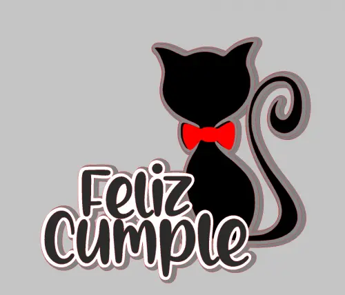 Arquivo de corte topo de bolo gatinho