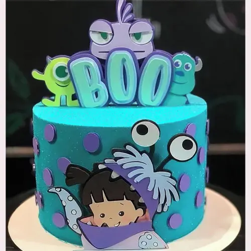 Arquivo de corte topo de bolo Monstros SA