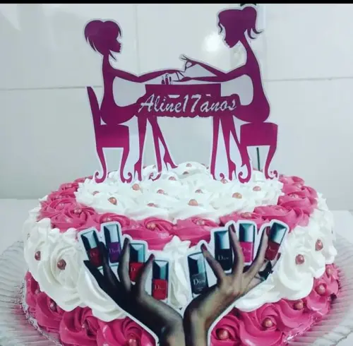 Arquivo de corte topo de bolo manicure