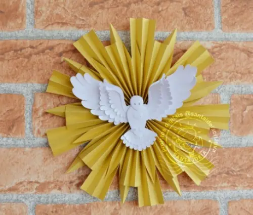 Arquivo de corte topo de bolo Espirito Santo