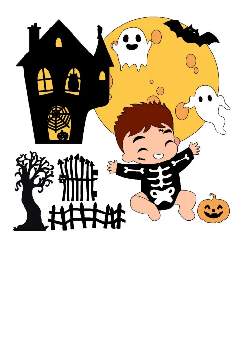 Arquivo de corte topo de bolo halloween