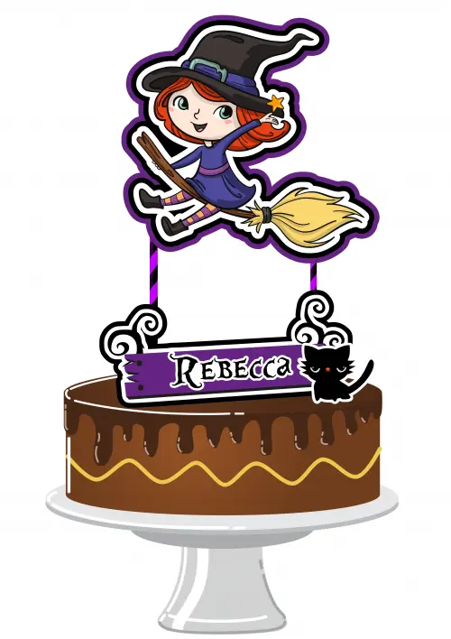 Arquivo de corte topo de bolo halloween