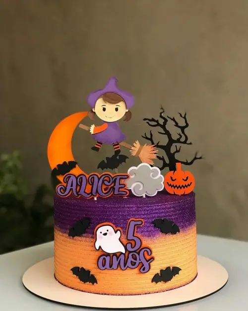 Arquivo de corte topo de bolo halloween