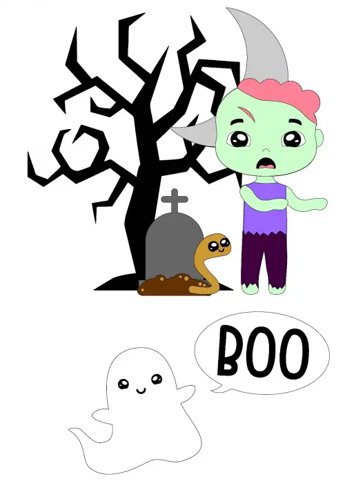 Arquivo de corte topo de bolo halloween