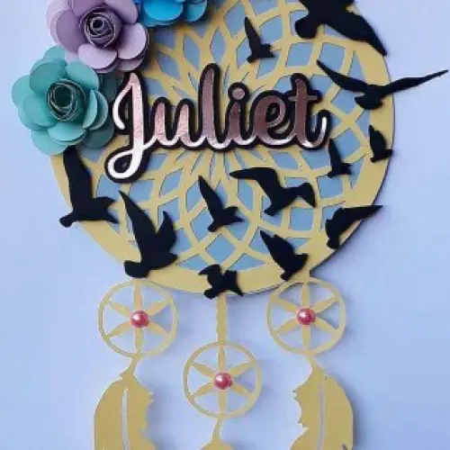 Arquivo de corte topo de bolo Filtro dos sonhos