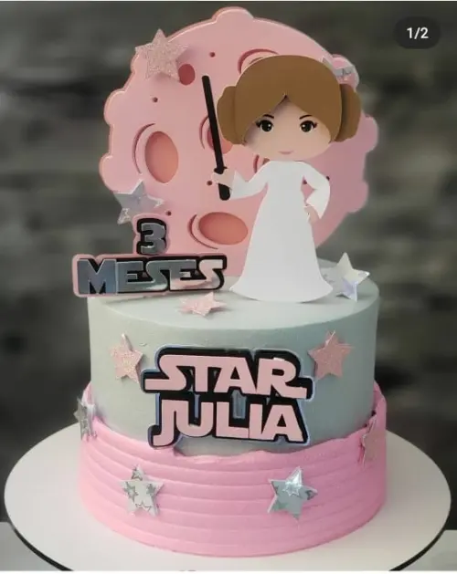 Arquivo de corte topo de bolo Star Wars