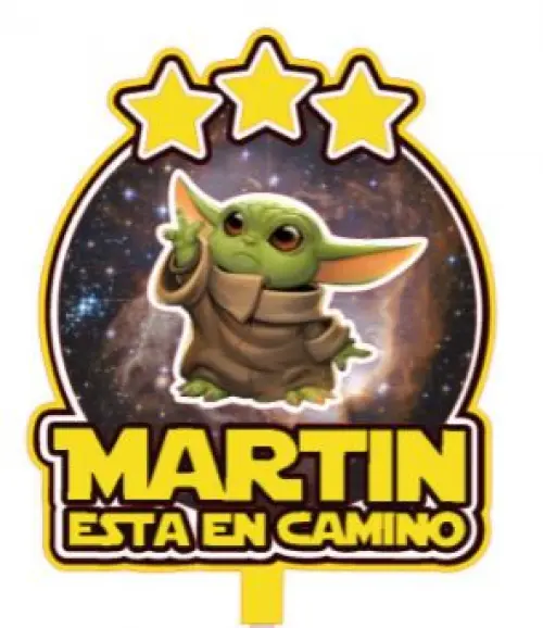 Arquivo de corte topo de bolo Star Wars