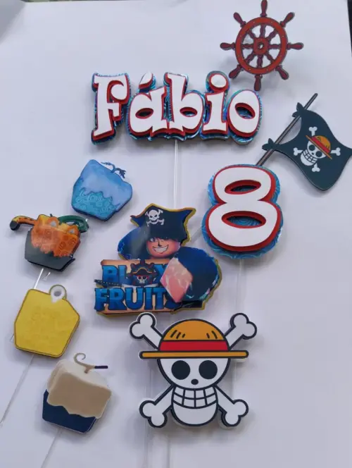 Arquivo de corte topo de bolo Blox Fruit