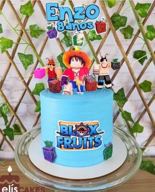 Arquivo de corte topo de bolo Blox Fruit