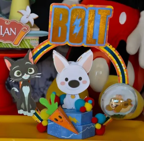 Arquivo de corte topo de bolo Bolt