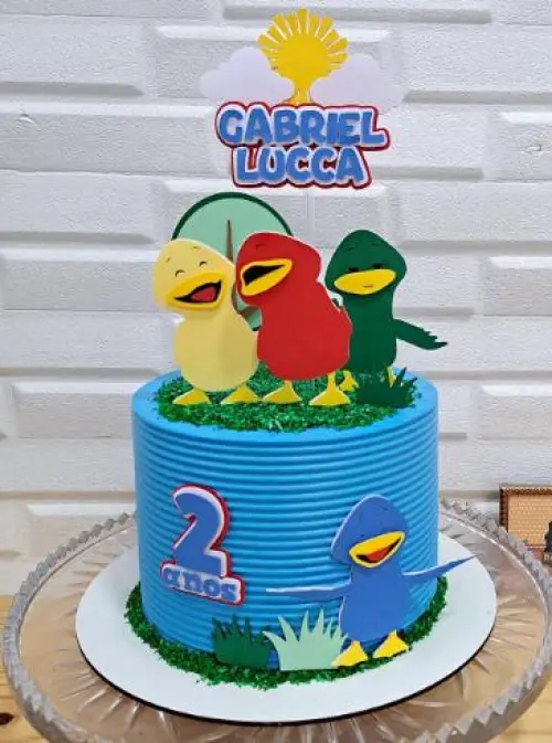 Arquivo de corte topo de bolo Bento e Totó