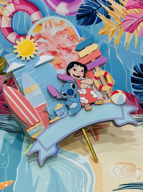 Arquivo de corte topo de bolo Stitch