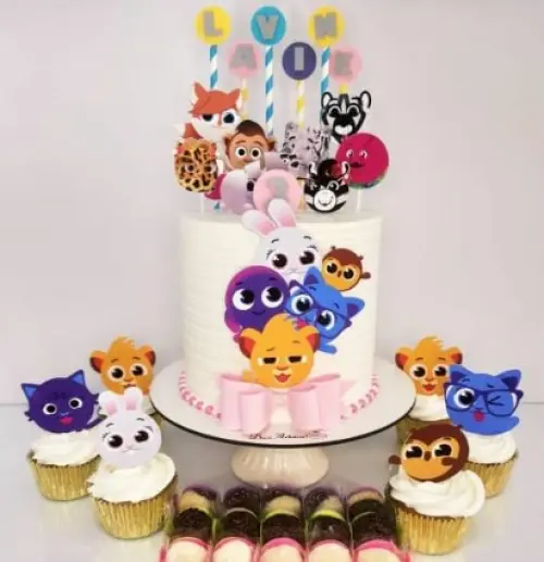 Arquivo de corte topo de bolo Bolofofo