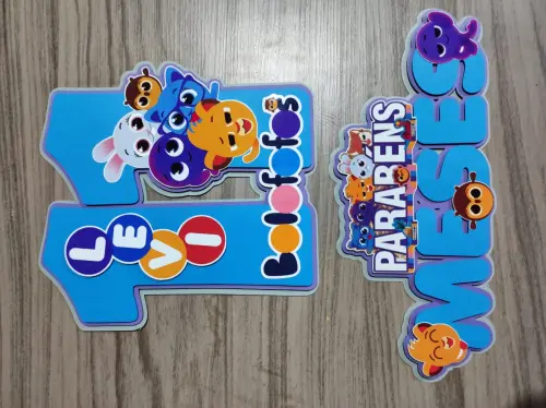 Arquivo de corte topo de bolo Bolofofo