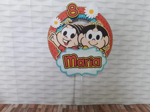 Arquivo de corte topo de bolo Magali