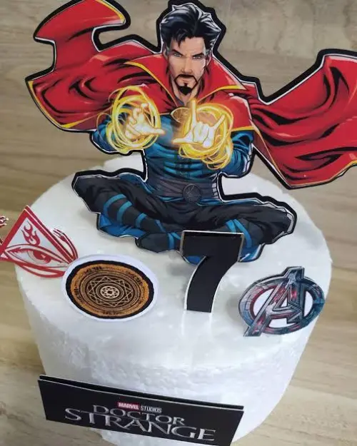 Arquivo de corte Topo de Bolo Dr Estranho