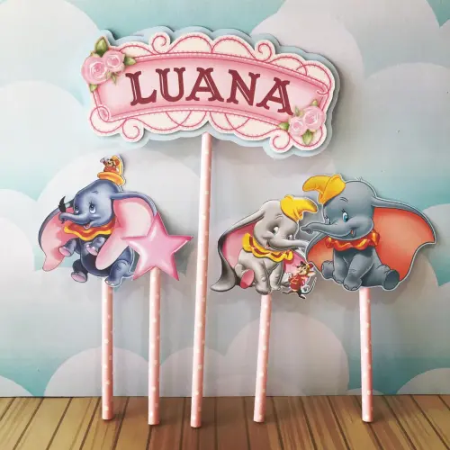 Arquivo de corte topo de bolo Dumbo