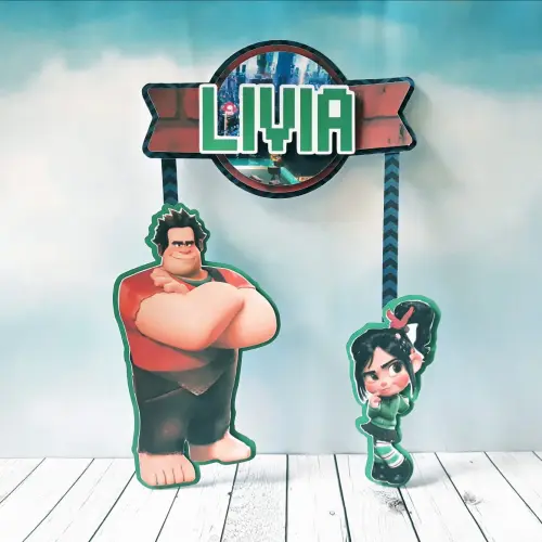 Arquivo de corte topo de bolo Detona Ralph