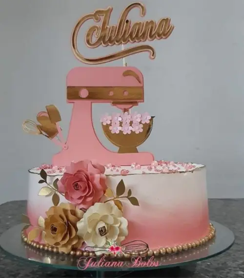 Arquivo de corte topo de bolo Batedeira