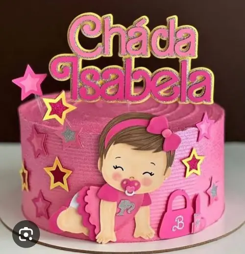 Arquivo de corte topo de bolo Barbie