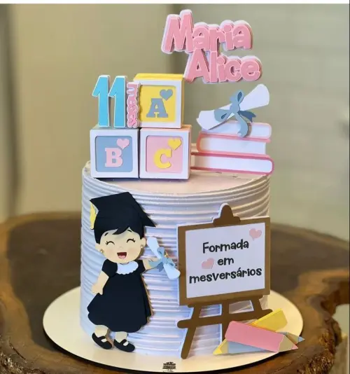 Arquivo de corte Topo de Bolo Mesversário