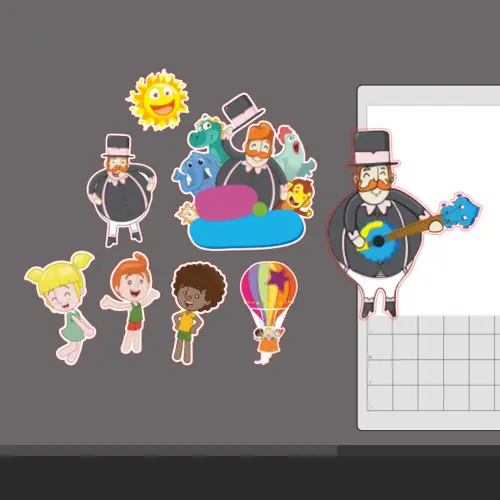 Arquivo de corte topo de bolo Mundo Bita