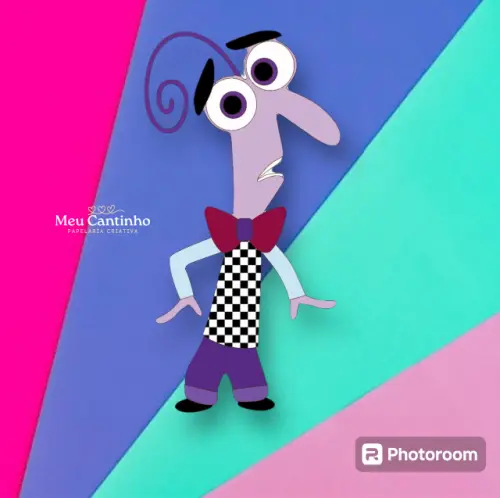 Arquivo de corte topo de bolo Divertidamente