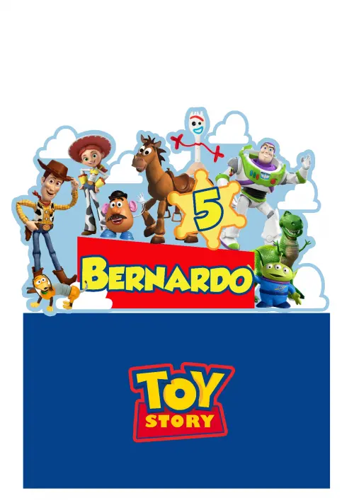 Arquivo de corte topo de bolo Toy Story