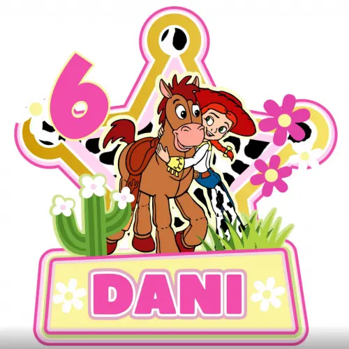 Arquivo de corte topo de bolo Toy Story