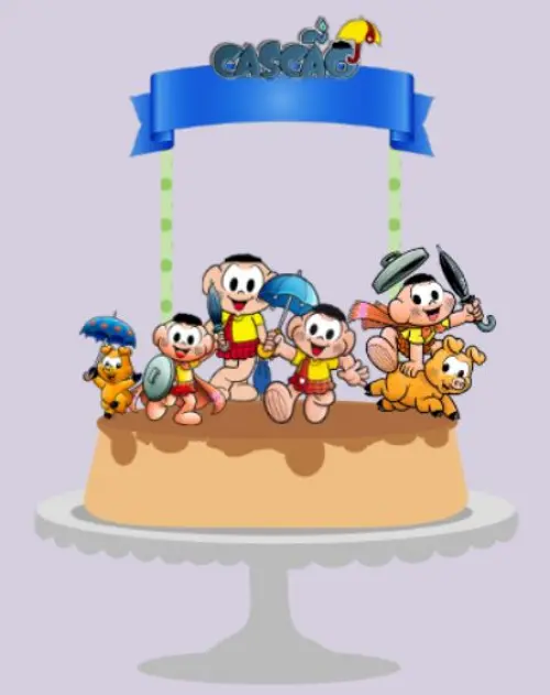 Arquivo de corte topo de bolo Loteria