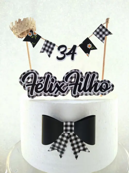 Arquivo de corte topo de bolo Cordel