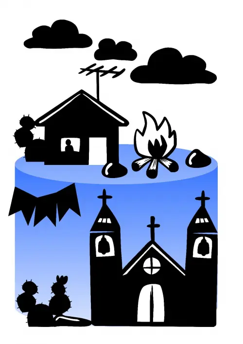 Arquivo de corte topo de bolo Cordel