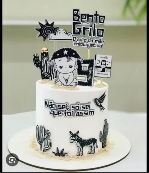 Arquivo de corte topo de bolo Cordel