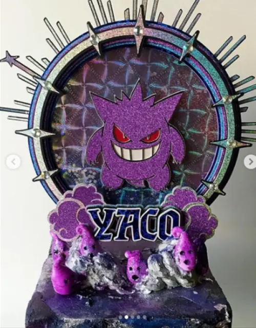 Arquivo de corte topo de bolo Pokemon