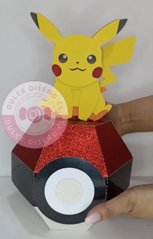 Arquivo de corte topo de bolo Pokemon