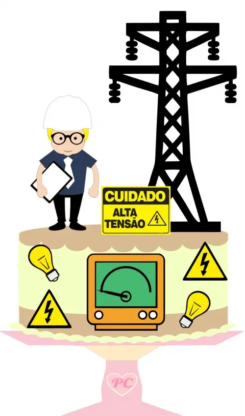 Arquivo de corte topo de bolo Engenharia