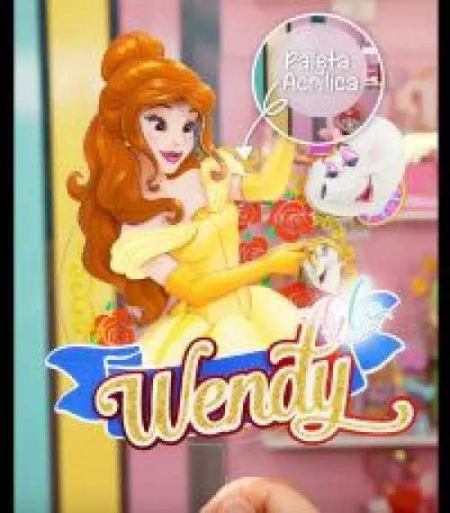 Arquivo de corte Topo de bolo Bela e a Fera