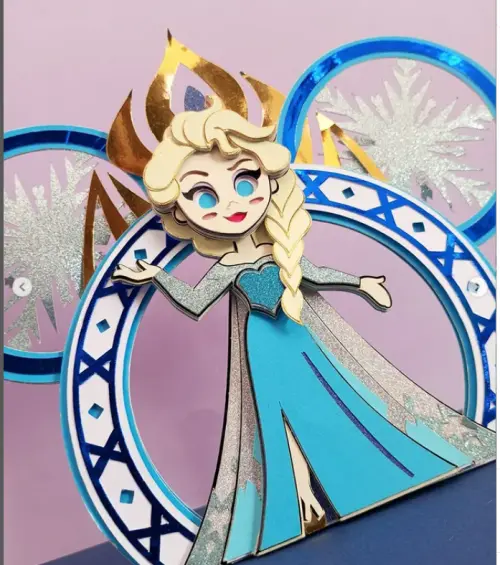 Arquivo de corte topo de bolo princesas