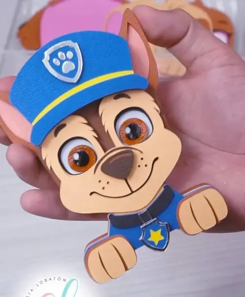 Arquivo de corte topo de bolo Patrulha Canina