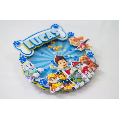 Arquivo de corte topo de bolo Patrulha Canina