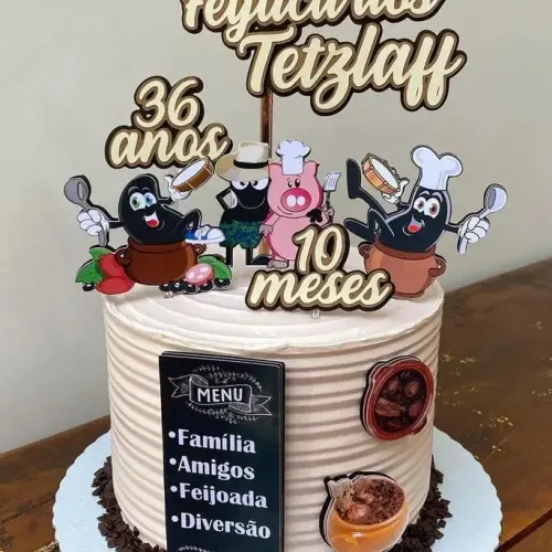 Arquivo de Corte Topo de Bolo Feijoada