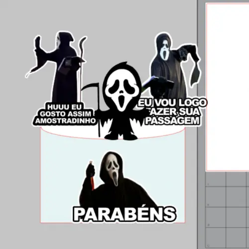 Arquivo de corte topo de bolo Amostradinho